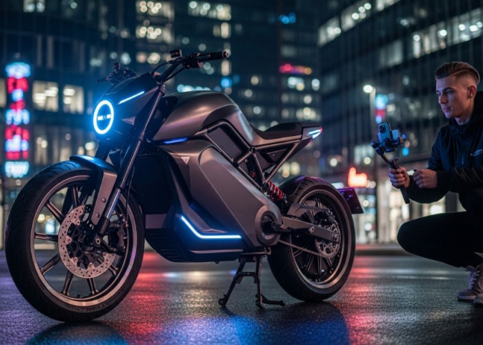 Tren Modifikasi Motor Listrik Simpel Tapi Futuristik yang Viral di TikTok, Gaya Minimalis Jadi Favorit