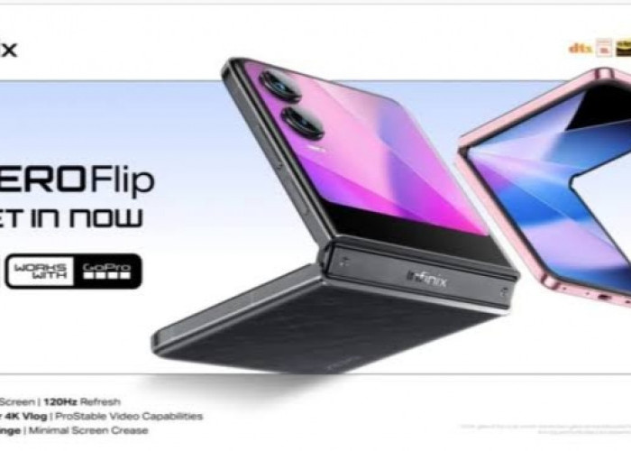 Spoiler Infinix Zero Flip: Smartphone Lipat Disupport Fitur GoPro dan Layar Ganda