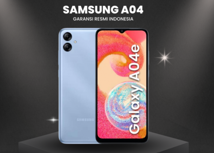 HP 1 Jutaan, Samsung Galaxy A04e Tawarkan Baterai 5000 mAh Cocok untuk Kuliah E-Learning