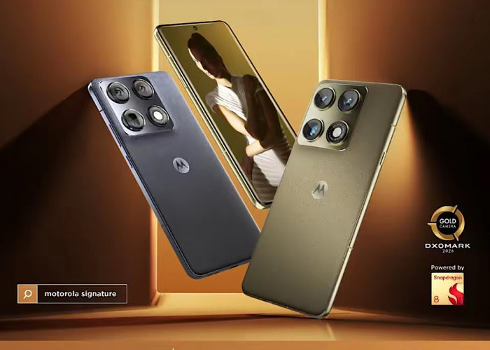 Signature HP Flagship Premium Motorola, Speknya Gokil dan Kameranya Sudah Pantone Validated