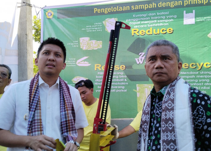 Bupati Ogan Ilir dan Rektor Unsri, Launching Kegiatan Pengabdian kepada Masyarakat di Desa Kotadaro II