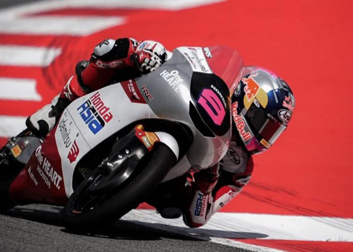 Veda Ega Pratama Naik Posisi 4 Moto3 Hungaria 2026, ini Sebabnya
