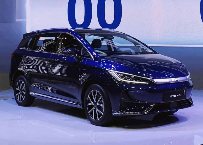 BYD M6 DM Usung Teknologi PHEV Resmi di Indonesia, Bisa Tempuh Jarak 65 Km Per Liter