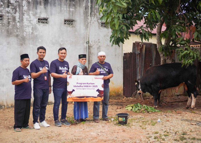 Momen Idul Adha 1446 H: Telkomsel Bagikan Hewan Kurban ke lebih 600 Titik 