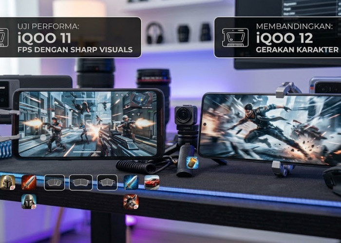 iQOO 11 vs iQOO 12, Jangan Salah Pilih! Ini Upgrade yang Paling Terasa Saat Gaming