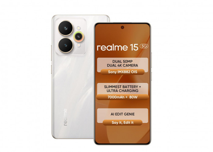 Performa Ngebut dan Baterai Super Awet, Realme 15 5G Cocok untuk Kerja, Streaming Tanpa Khawatir Lowbat