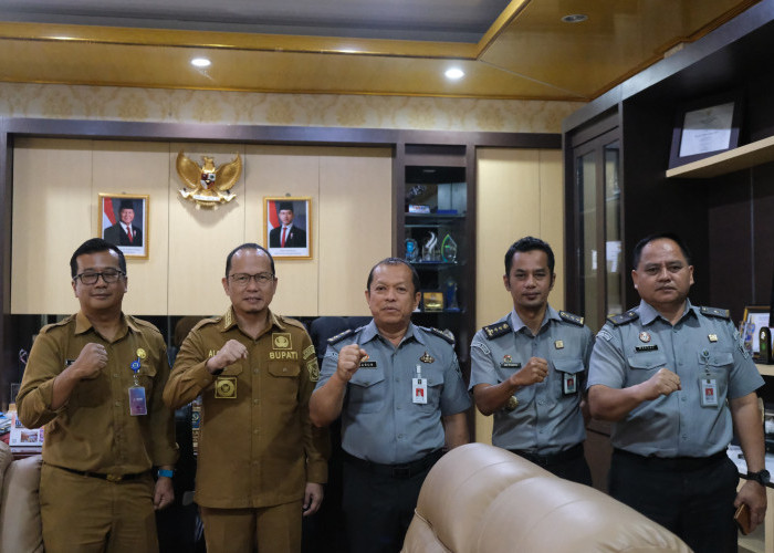 Harun Sulianto dan Bupati Bangka Tengah Bahas Pengajuan Indikasi Geografis Kulat Pelawan