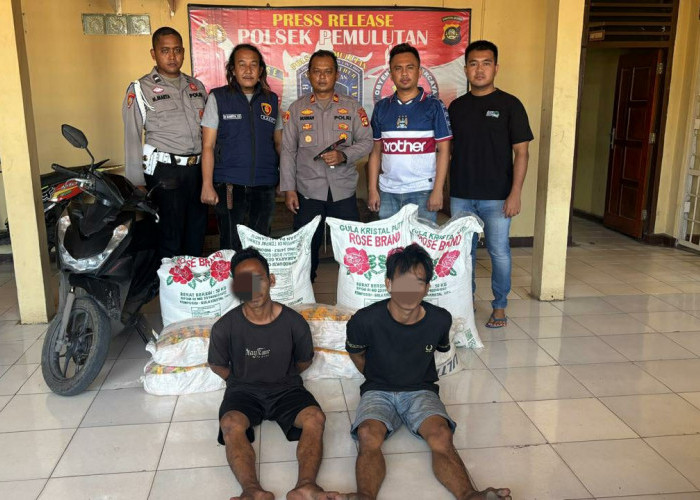 2 Pelaku Bajing Loncat di Jalintim Palembang-Indralaya Berhasil Ditangkap Polsek Pemulutan, 2 Lagi Masih DPO
