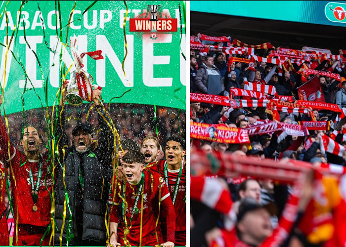 Liverpool Angkat Trofi Pertama Musim Ini, Final Carabao Cup Virgil van Dijk Jadi Pahlawan