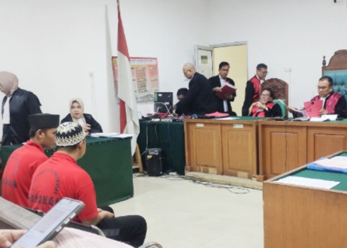 Dua Begundal Spesialis Begal Motor Dituntut 4 Tahun Penjara di PN Palembang