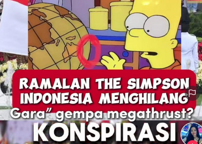 Ramalan The Simpsons, Indonesia Bakal Hilang Ganti Jadi Singapura, Akibat Gempa Megathrust, Benarkah?