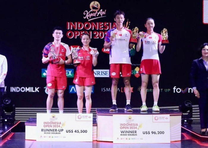 Tuan Rumah Puasa Gelar, China Borong Gelar Juara Indonesia Open 2024, Ini Dia Daftar Pemenangnya!