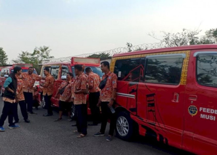 Gaji Tak Dibayar, Sopir Feeder LRT Musi Emas Mogok Operasi 