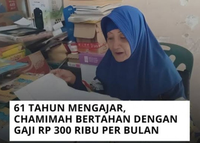 Kisah Nenek Chamimah, 61 Tahun Mengabdikan Diri Sebagai Guru TK Bergaji Rp300 Ribu Ternyata Adik Wapres