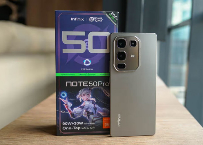 Infinix Note 50 Pro: HP Gaming Futuristik Disuport Baterai Raksasa dan Fitur Keamanan Canggih