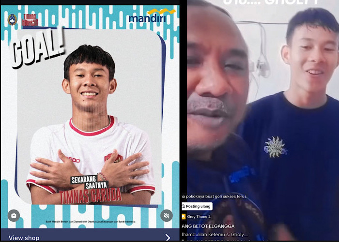 Warga Bekasi Bangga, Ramai Datang Ke Rumah Gholy Pemain Terbaik Piala AFF U-16 yang Mengidolakan Ronaldo