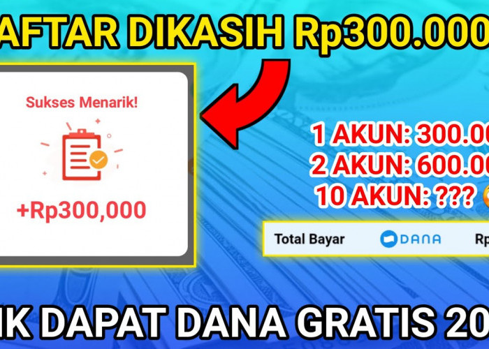 Main Game Tebak Angka, Aplikasi Ini akan Langsung Berikan Saldo DANA Rp300.000 Gratis