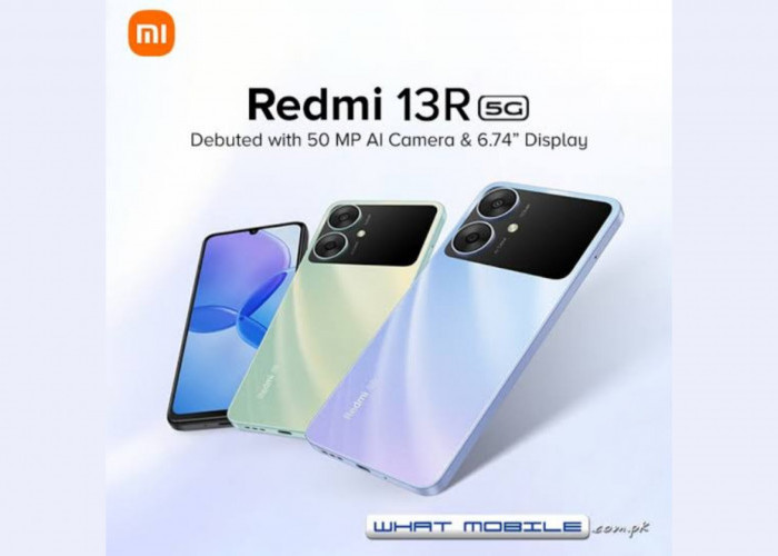 Keunggulan HP Xiaomi Redmi 13R 5G Bawa Desain Modern dengan Performa Mumpuni 