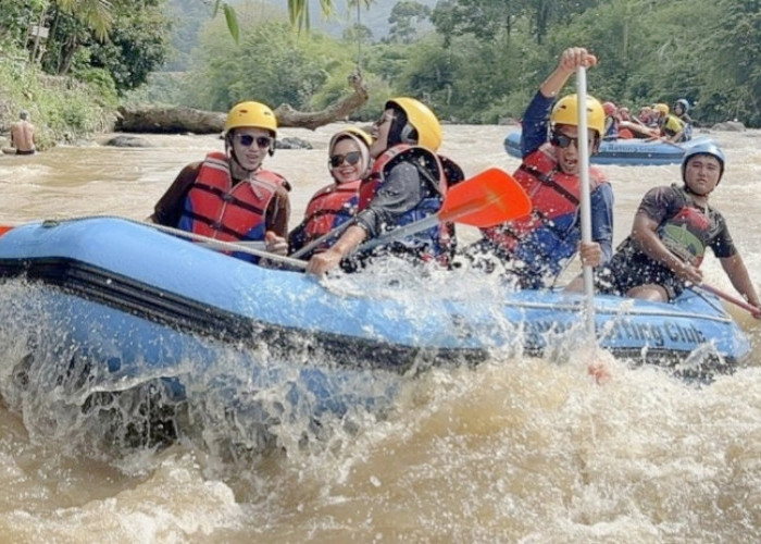 Sensasi Arung Jeram Bedegung hingga Romantisnya Glamping di Tepian Sungai Lematang, Wisata Hits Muara Enim