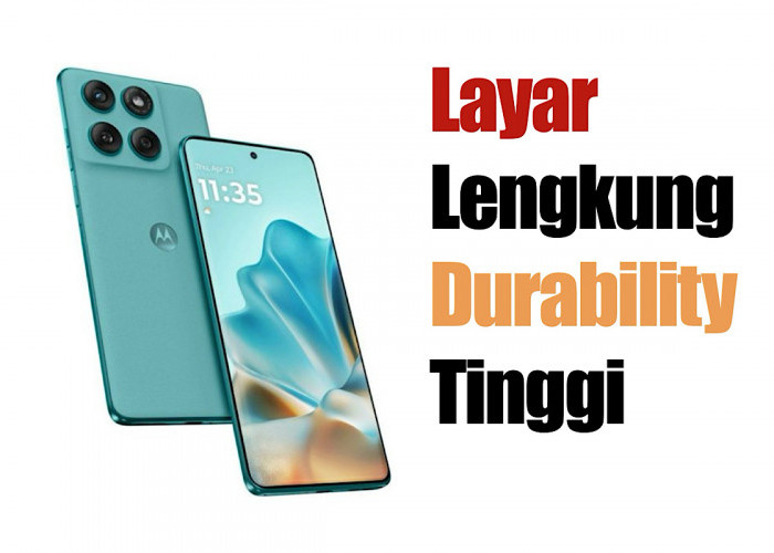 Motorola Edge 60 Fusion HP Layar Lengkung Mewah Menggoda, Tipis Tapi Punya Kekuatan Luarbiasa