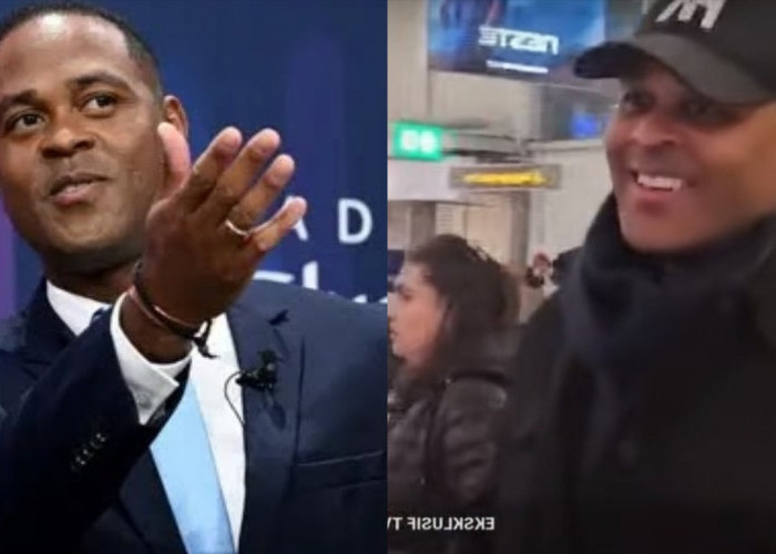 Tiba di Indonesia Patrick Kluivert Disambut Antusias Suporter Timnas Garuda, Sapa Fans dengan Gaya Serba Hitam