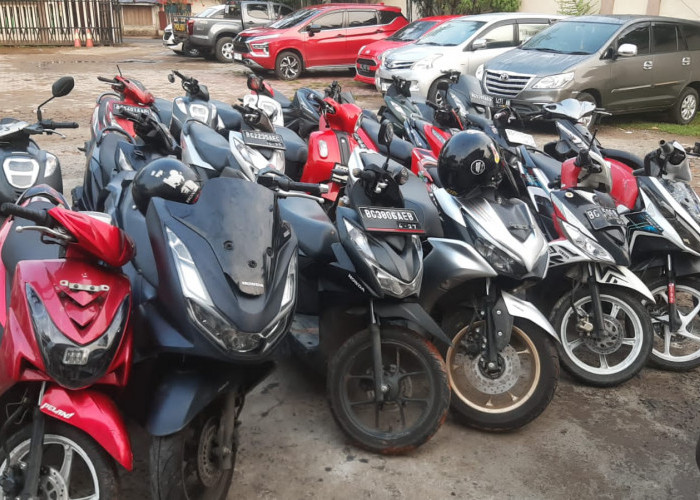 KRYD di Kota Palembang, Polisi Amankan Narkoba, Puluhan Sepeda Motor hingga Pelaku Tawuran 