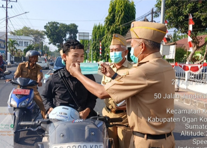 Pemkab OKI Bagikan Masker dan Batasi Aktivitas Sekolah, Kualitas Udara Menurun