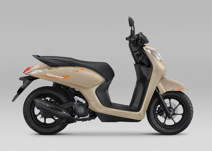 New Honda Genio Tampil Kalcer Makin Retro dengan Warna Baru