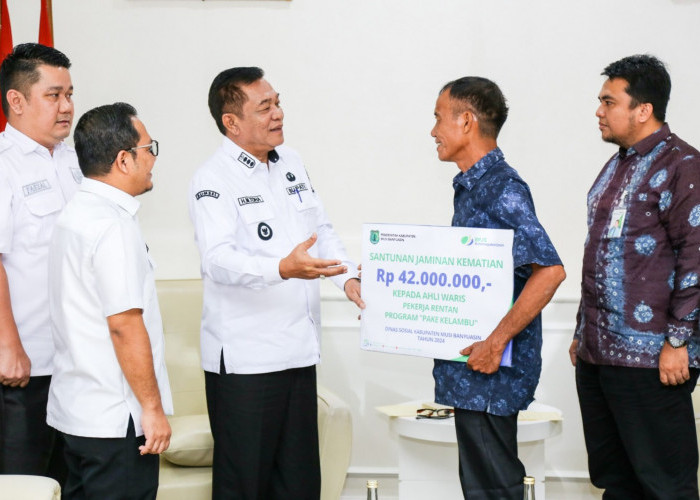 Paket Kelambu, BPJS Ketenagakerjaan Salurkan Program Bantuan Santunan pada Pekerja Rentan