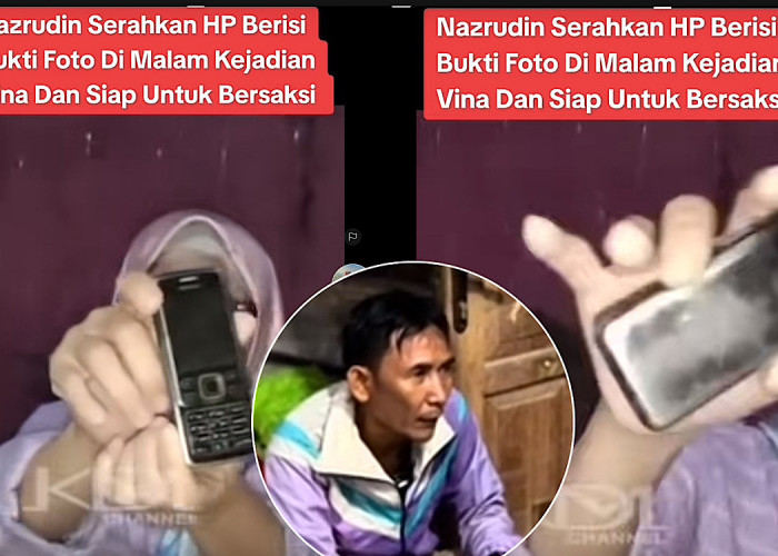 Nazrudin Serahkan Handphone Berisi Foto-foto Kecelakaan Kasus Vina Cirebon 2016 Pada Pengacara Ibu Titin 