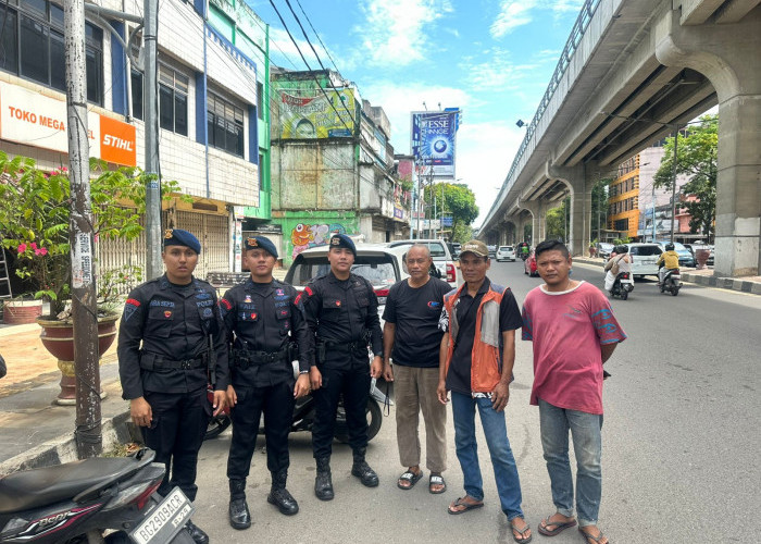 Tergabung dalam Satgas Tindak Ops Sikat I Musi 2025, Personel Batalyon A Pelopor Laksanakan Patroli Kamtibmas
