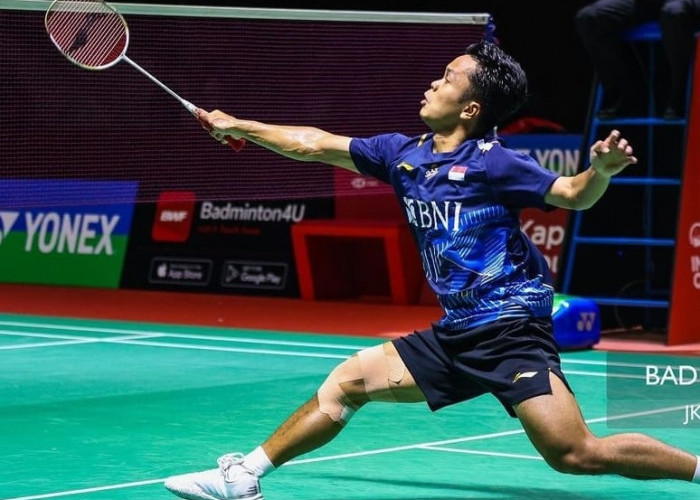 Adu Kuat Ginting Lawan Viktor Axelsen di Final Ideal Tunggal Putra Indonesia Open 2023 