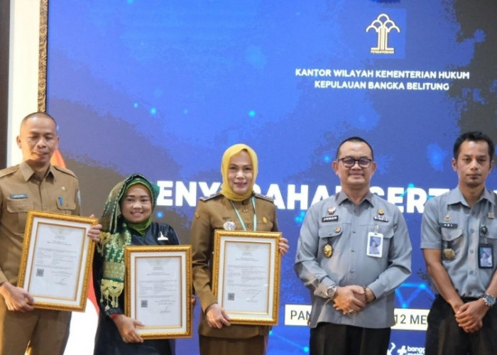 Lagu Daerah Babel Resmi Terdaftar sebagai Kekayaan Intelektual Komunal