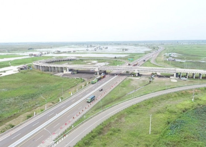 Arus Mudik Mulai Terjadi di Ruas Tol Kayuagung-Palembang H-7, Kendaraan Plat Luar Mendominasi