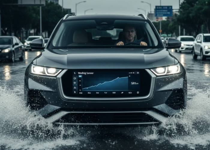 Tembus Banjir Tanpa Deg-degan! Begini Cara Kerja Wading Sensor yang Bisa Ukur Kedalaman Air secara Real Time