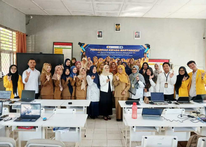 Unsri Berdayakan Guru SMPN 3 Indralaya Selatan, Lewat Pengembangan Multimedia Interaktif