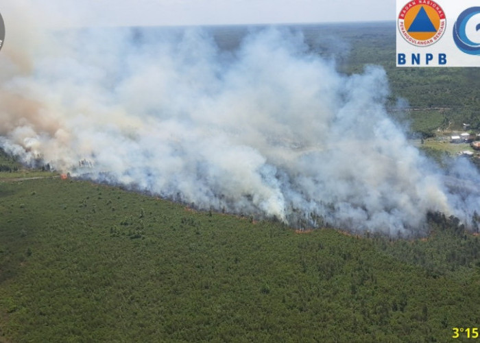 Karhutla 7 Kecamatan di OKI 2 Helikopter Water Bombing Padamkan