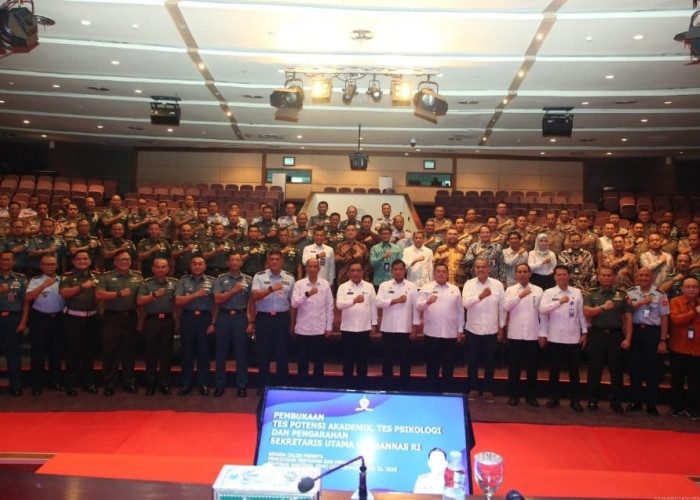 Pegawai Kanwil Kemenkum Babel Ikuti TPA dan Psikotes Seleksi P4N Lemhannas RI