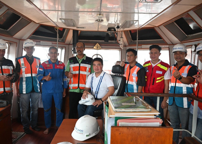 GM Pelindo Palembang Cek Langsung Kesiapan Operasional Pelabuhan Boom Baru Jelang Lebaran 2024