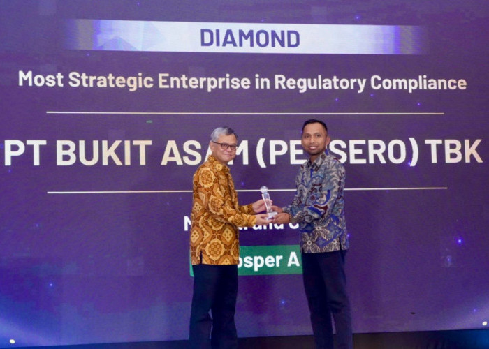 PTBA Raih Diamond PROSPER A IRCA 2026, Bukti Komitmen pada Tata Kelola dan Kepatuhan