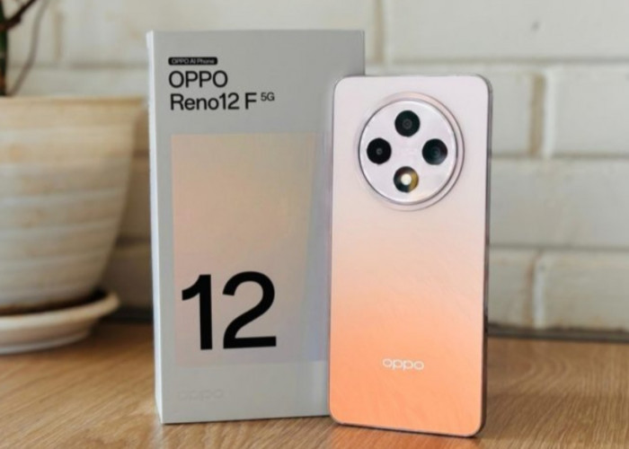 OPPO Reno 12F 5G Penyimpanan 256 GB dan Layar AMOLED