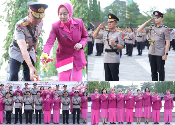 Kenang Jasa Pahlawan, Kapolda Sumsel Ajak Teladani Semangat Pengabdian di TMP Kesatria Ksetr Siguntang