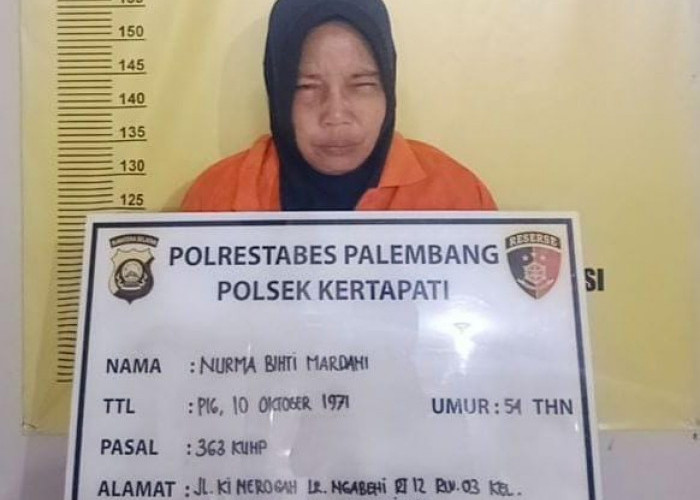 Aksi Copet di Pasar Kepergok Warga, IRT di Kertapati Palembang Diserahkan ke Polisi