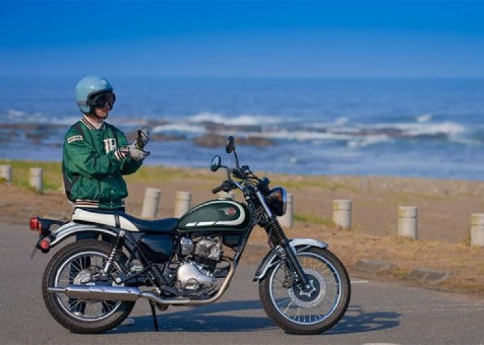 Kawasaki W230 Resmi Meluncur, Motor Retro 233 CC dengan Fitur Modern dan ABS