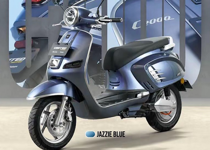 Tiga Mode Berkendara United C2000, Konsep Neo Klasik Mengingatkan Model Vespa Klasik 