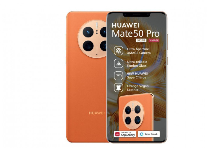 Keunggulan Huawei Mate 50 Pro+, Pilihan Flagship Terbaru 2025 Desain Elegan dengan Kamera Cantik 