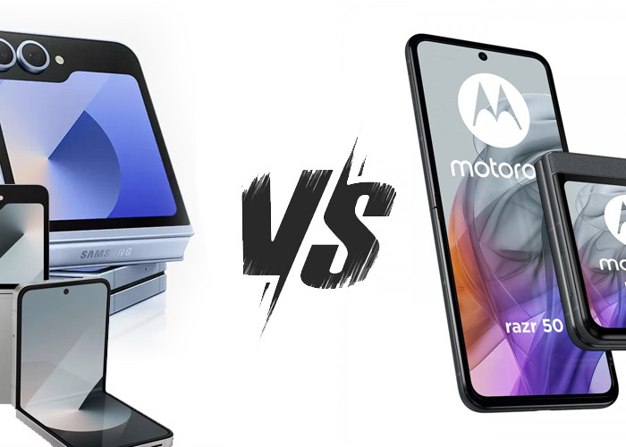 Duel Spesifikasi Smartphone Lipat, Samsung Z Flip 6 VS Motorola Razr 50 Ultra, Selisih 1 Jutaan, Bagusan Mana?