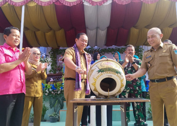 Pemkab Ogan Ilir Launching Aksi Bergizi di Sekolah, SMAN 1 Tanjung Batu Ditunjuk Jadi Tuan Rumah