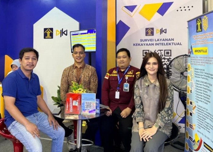 Merek Terdaftar Jadi Sorotan di IFBC Expo Palembang, Kemenkum Sumsel Edukasi Pebisnis
