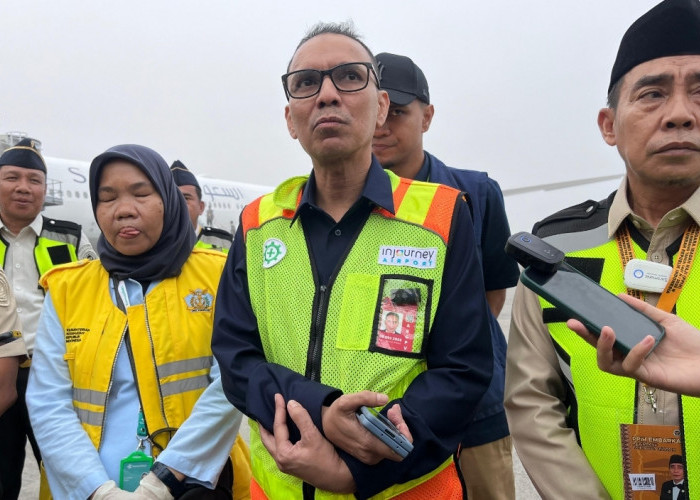 Musim Haji 2026 Dimulai, Bandara SMB II Layani Keberangkatan Perdana Jemaah